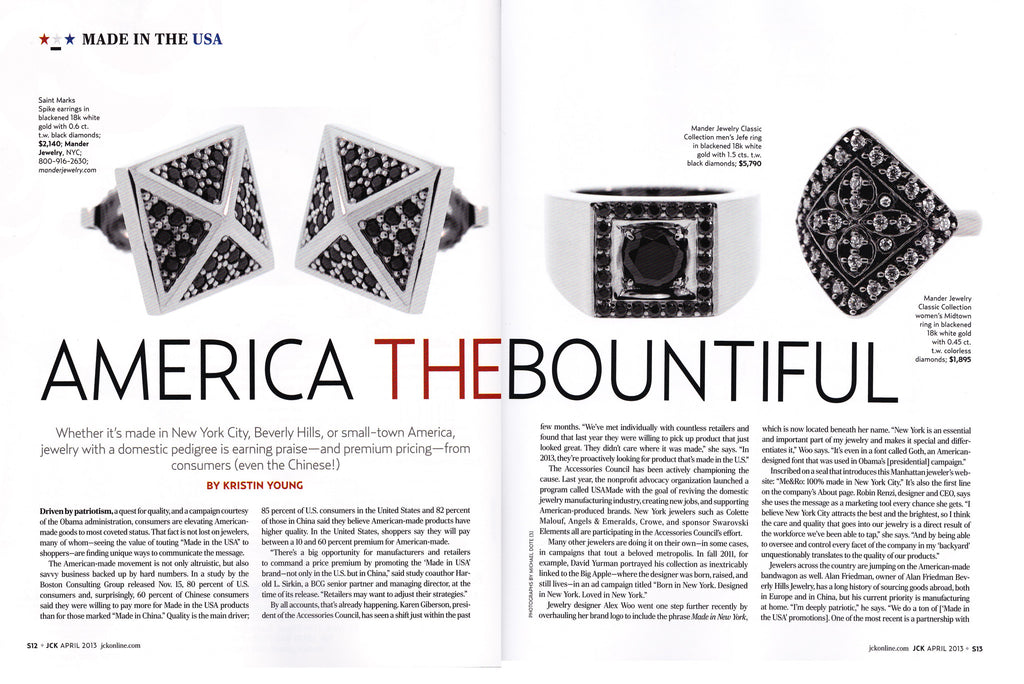 JCK Magazine - America The Bountiful