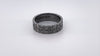 Blackened 14k Gold and Black Diamond Ring for Men Hexagons - Mander Jewelry