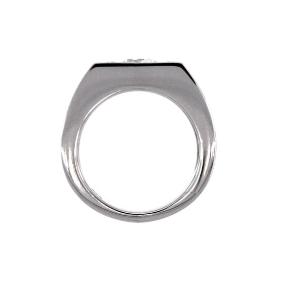 18k White Gold Yellow Sapphire Ring Jefe - Mander Jewelry
